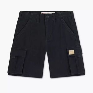 Levi's Kids Black Traditional Cargo Shorts